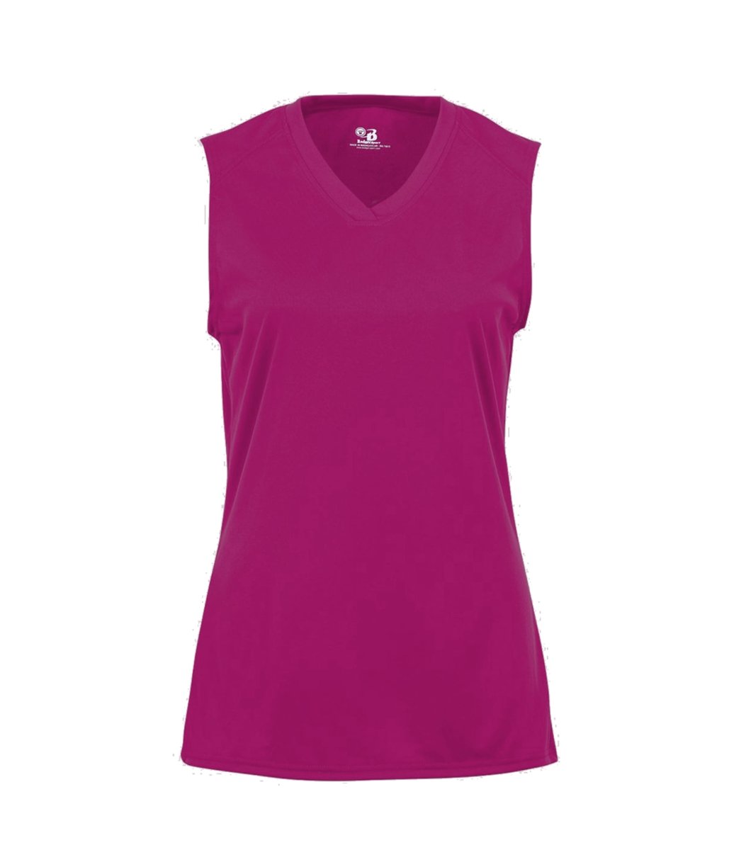 Augusta Sportswear GIRLS B - CORE SLEEVELESS TANK 216300 HOT PINK (BA) S