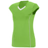 Augusta Sportswear Girls Blash Jersey 1219 LIME/WHITE S