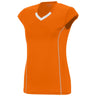 Augusta Sportswear Girls Blash Jersey 1219 POWER ORANGE/WHITE S