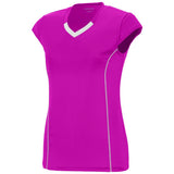 Augusta Sportswear Girls Blash Jersey 1219 POWER PINK/WHITE S