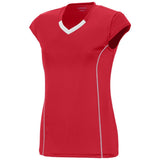 Augusta Sportswear Girls Blash Jersey 1219 RED/WHITE S
