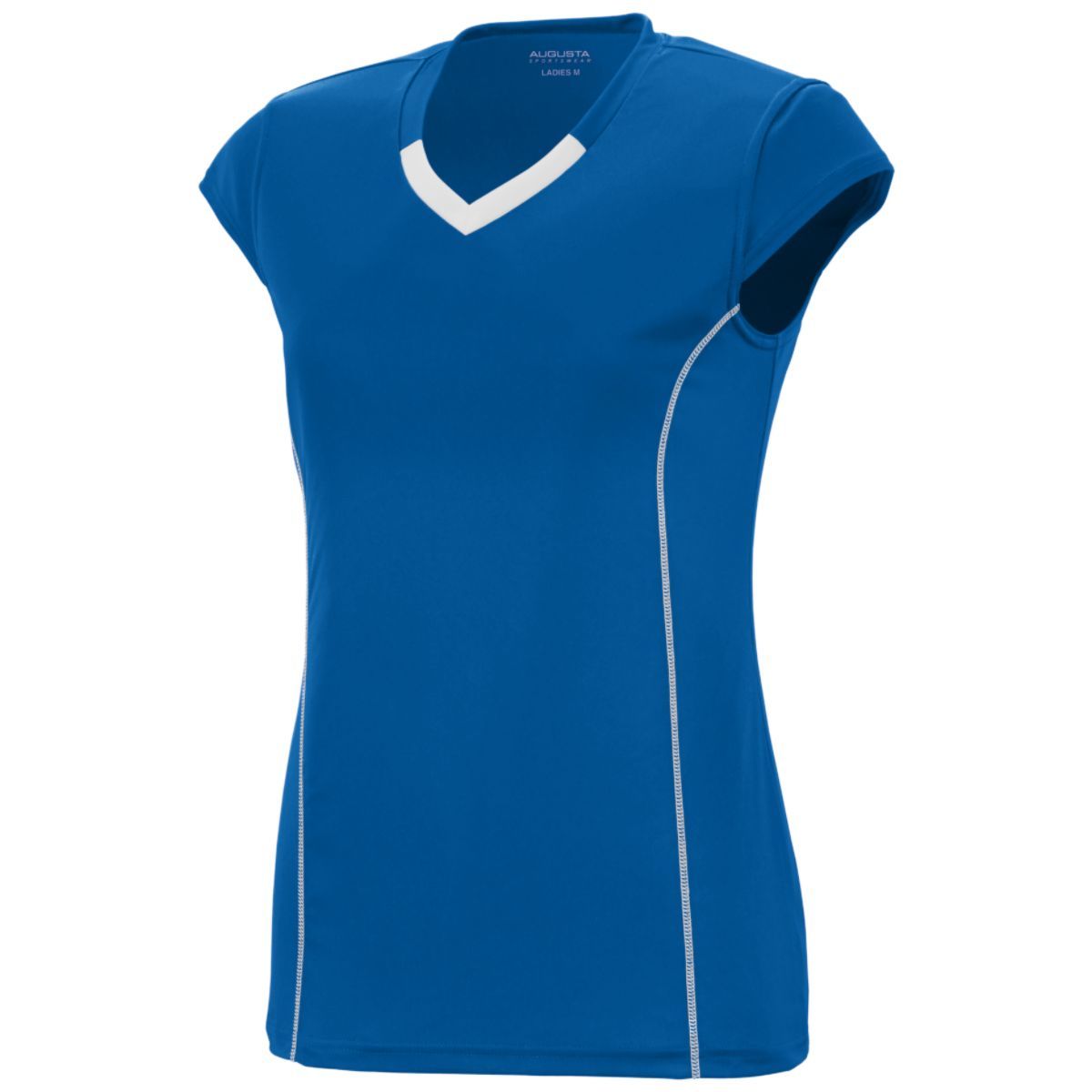 Augusta Sportswear Girls Blash Jersey 1219 ROYAL/WHITE S