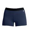 Augusta Sportswear GIRLS COMPRESSION SHORTS 262900 NAVY (BA) S