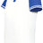Augusta Sportswear Girls Cutter+ Henley Jersey 6918 WHITE/ROYAL S