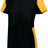 Augusta Sportswear Girls Cutter Jersey 1523 BLACK/GOLD S
