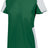 Augusta Sportswear Girls Cutter Jersey 1523 DARK GREEN/WHITE S