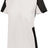 Augusta Sportswear Girls Cutter Jersey 1523 WHITE/BLACK S