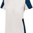 Augusta Sportswear Girls Cutter Jersey 1523 WHITE/NAVY S