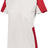 Augusta Sportswear Girls Cutter Jersey 1523 WHITE/RED S