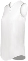Augusta Sportswear Girls Cutter+ Sleeveless Jersey 6914 WHITE S