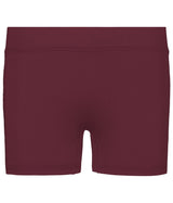 Augusta Sportswear Girls Dare Shorts 1233 MAROON S