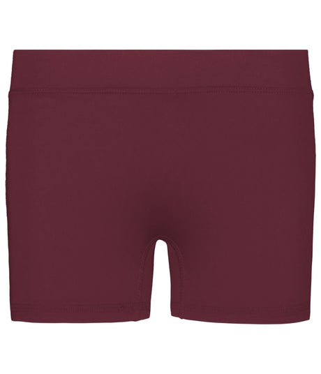 Augusta Sportswear Girls Dare Shorts 1233 MAROON S
