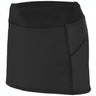Augusta Sportswear Girls Femfit Skort 2421 BLACK/GRAPHITE S