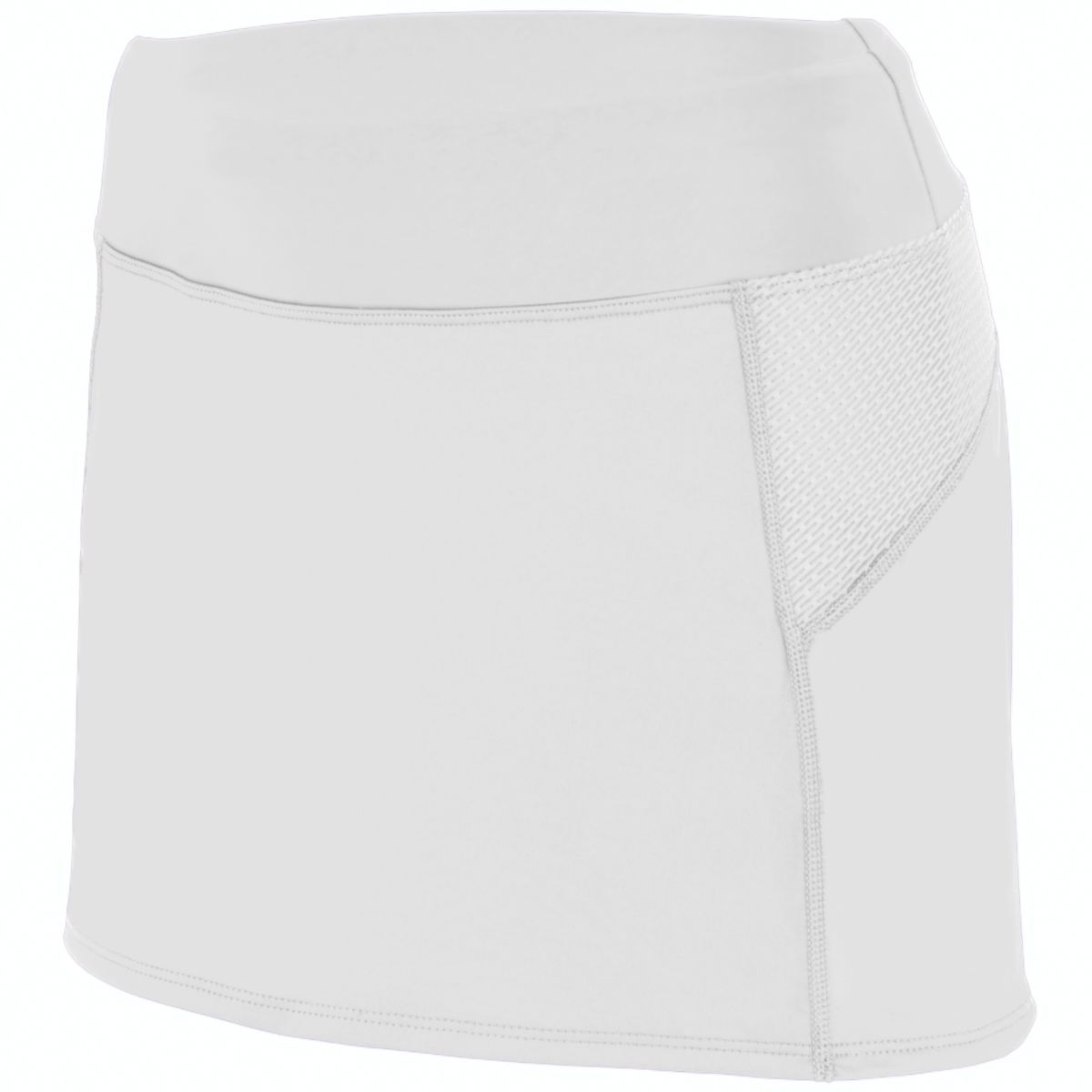 Augusta Sportswear Girls Femfit Skort 2421 WHITE/GRAPHITE S