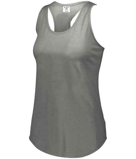 Augusta Sportswear Girls Lux Tri - Blend Tank 3079 GREY HEATHER S