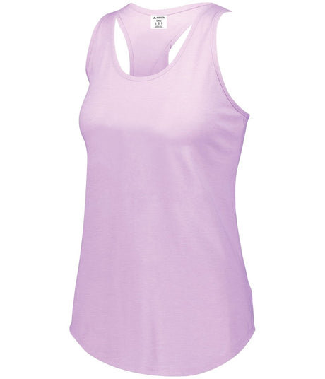 Augusta Sportswear Girls Lux Tri - Blend Tank 3079 LIGHT LAVENDER HEATHER S