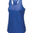 Augusta Sportswear Girls Lux Tri - Blend Tank 3079 ROYAL HEATHER S