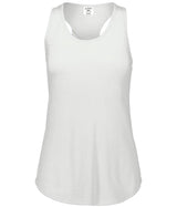 Augusta Sportswear Girls Lux Tri - Blend Tank 3079 WHITE S