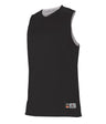 Augusta Sportswear GIRLS NBA REVERSIBLE BASKETBALL TEAM JERSEY - Augusta Sportswear A105BG BLACK/WHITE (BA) S