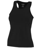 Augusta Sportswear Girls Poly/Spandex Solid Racerback Tank 1203 BLACK S