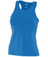 Augusta Sportswear Girls Poly/Spandex Solid Racerback Tank 1203 ROYAL S