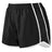 Augusta Sportswear Girls Pulse Team Shorts 1266 BLACK/BLACK/WHITE S