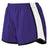 Augusta Sportswear Girls Pulse Team Shorts 1266 PURPLE/WHITE/BLACK S