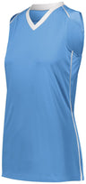 Augusta Sportswear Girls Rover Jersey 1688 COLUMBIA BLUE/WHITE S