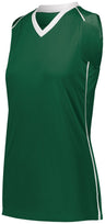 Augusta Sportswear Girls Rover Jersey 1688 DARK GREEN/WHITE S