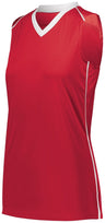 Augusta Sportswear Girls Rover Jersey 1688 SCARLET/WHITE S