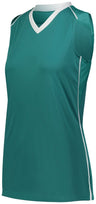 Augusta Sportswear Girls Rover Jersey 1688 TEAL/WHITE S