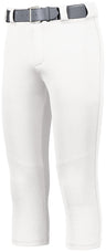 Augusta Sportswear Girls Slideflex Softball Pant 1298 WHITE S