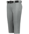 Augusta Sportswear GIRLS SOFTBALL KNICKER 605PKNG GREY (BA) S