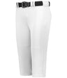 Augusta Sportswear GIRLS SOFTBALL KNICKER 605PKNG WHITE S