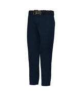 Augusta Sportswear GIRLS SOFTBALL PANT WITH BELT LOOPS 605PBWY NAVY (BA) S