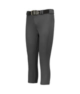 Augusta Sportswear GIRLS SPEED PREMIUM SOFTBALL PANT 615PSG CHARCOAL SOLID (BA) S