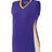 Augusta Sportswear Girls Tornado Jersey 1356 PURPLE/GOLD/WHITE S