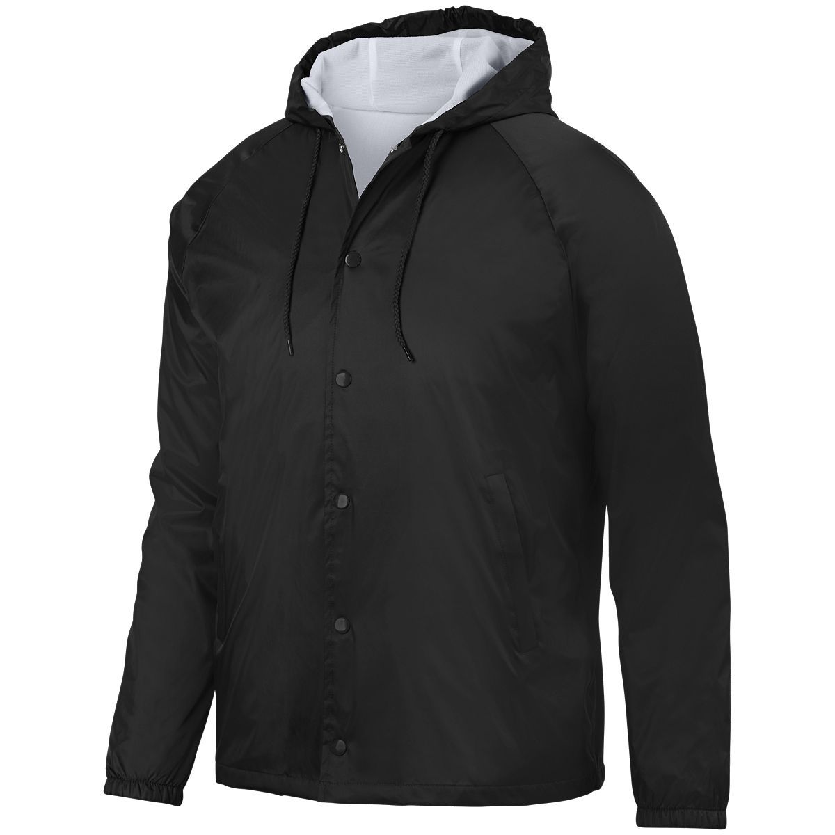 Augusta Sportswear Hooded Coach's Jacket 3102 BLACK S