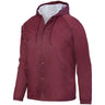 Augusta Sportswear Hooded Coach's Jacket 3102 MAROON S
