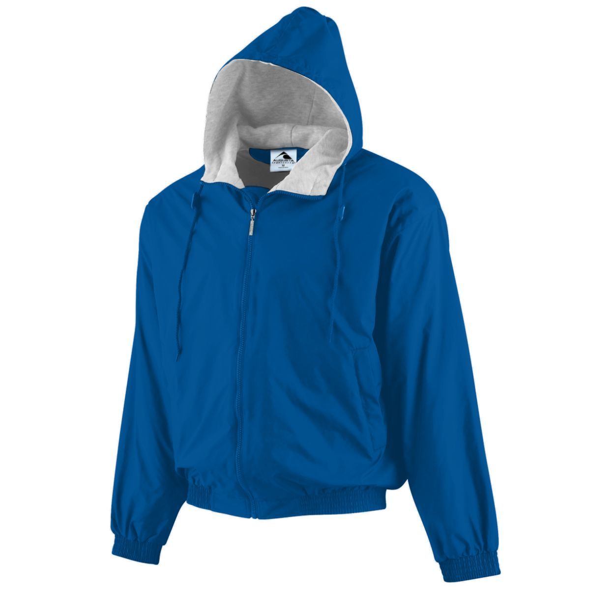 Augusta Sportswear Hooded Taffeta Jacket/Fleece Lined 3280 ROYAL S