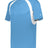 Augusta Sportswear HOOK TEE 414400 COLUMBIA BLUE/WHITE (BA) S