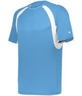 Augusta Sportswear HOOK TEE 414400 COLUMBIA BLUE/WHITE (BA) S
