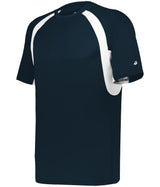 Augusta Sportswear HOOK TEE 414400 NAVY/WHITE (BA) S