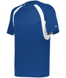 Augusta Sportswear HOOK TEE 414400 ROYAL/WHITE (BA) S