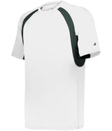 Augusta Sportswear HOOK TEE 414400 WHITE/BLACK (BA) S