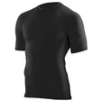 Augusta Sportswear Hyperform Compression Short Sleeve Tee 2600 BLACK S