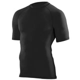 Augusta Sportswear Hyperform Compression Short Sleeve Tee 2600 BLACK S