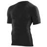 Augusta Sportswear Hyperform Compression Short Sleeve Tee 2600 BLACK S