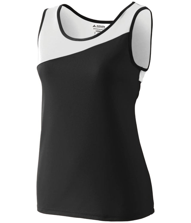 Augusta Sportswear Ladies Accelerate Jersey 354 BLACK/WHITE S