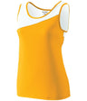 Augusta Sportswear Ladies Accelerate Jersey 354 GOLD/WHITE S